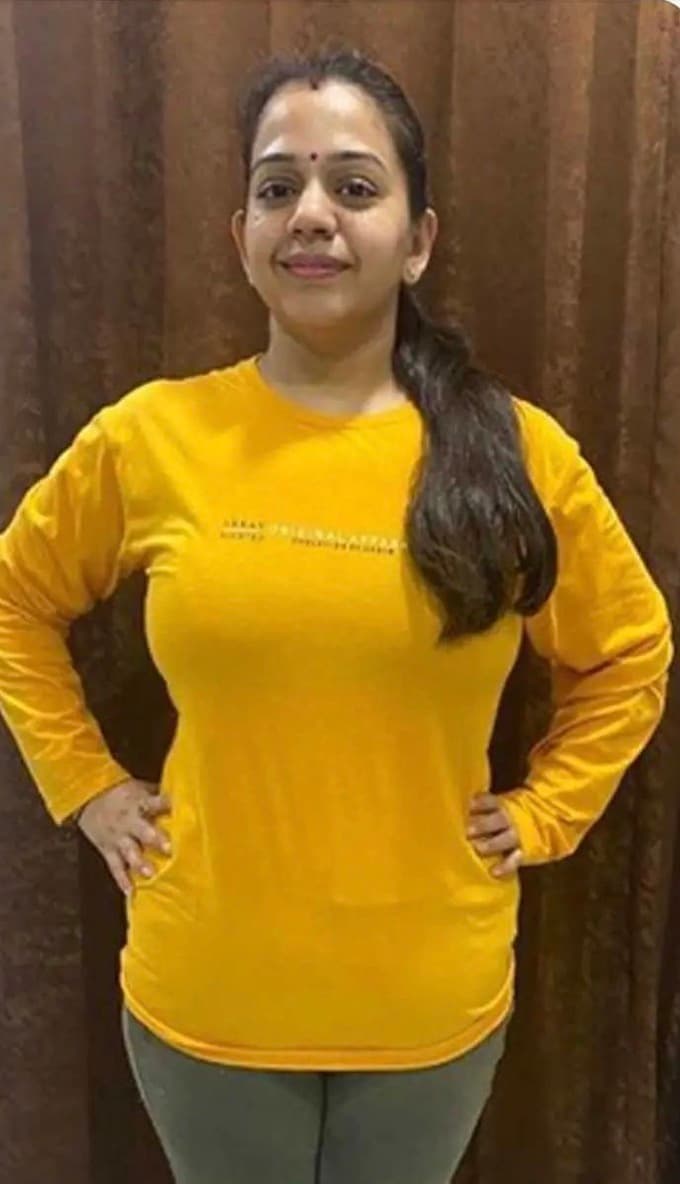 Priya after