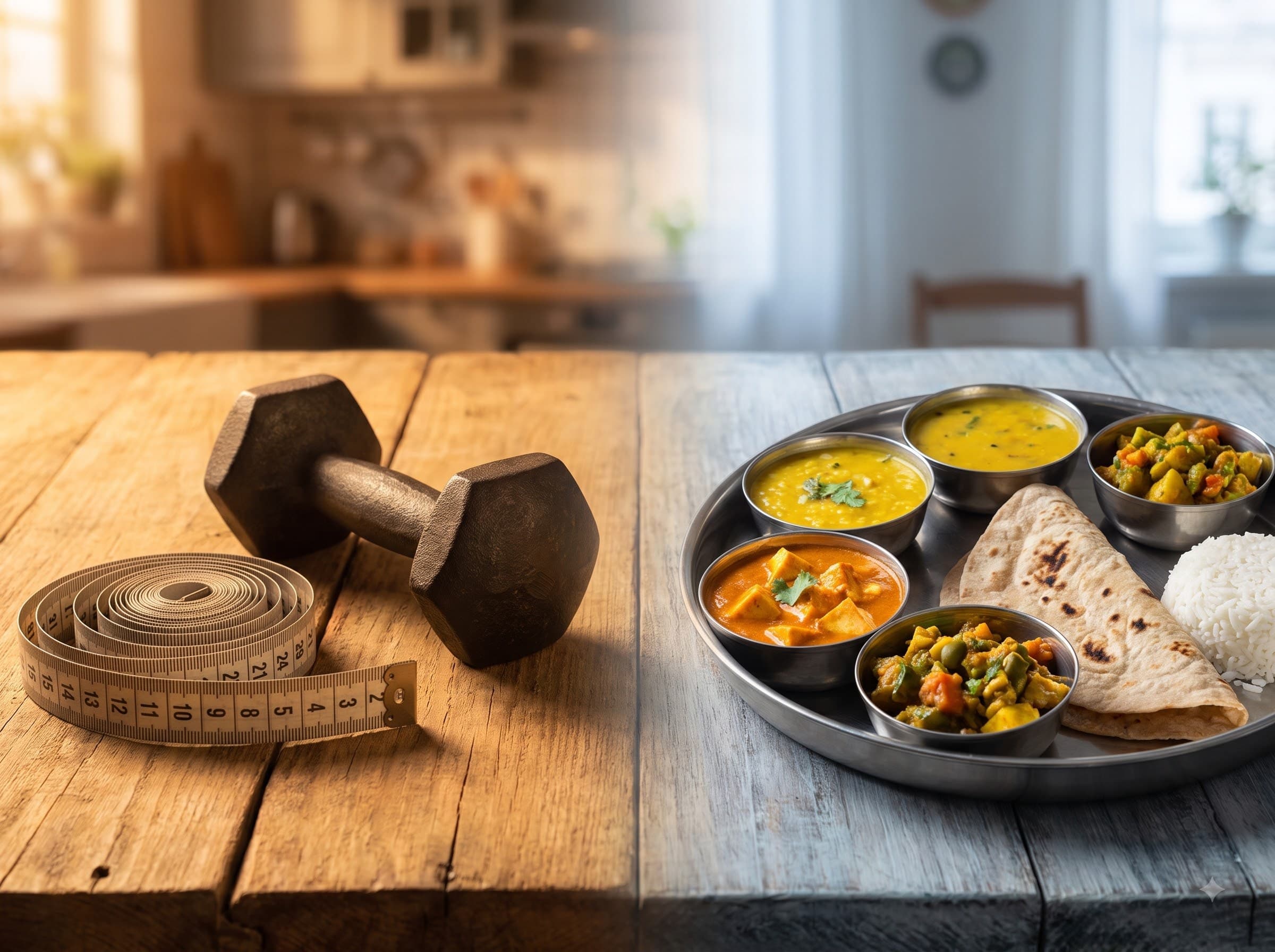 Body Recomposition on Indian Food: Lose Fat and Gain Muscle at the Same Time