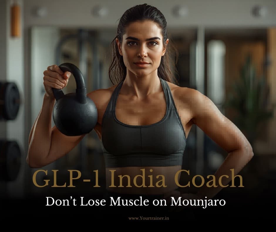 GLP-1 India Coach - Strength training paired with weight loss medication