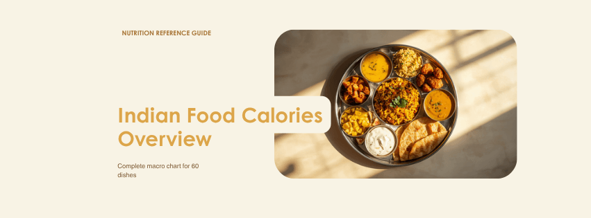 Indian Food Calories & Katori Portion Chart: 60 Dishes (2026)