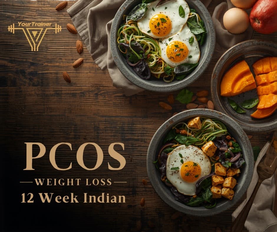 PCOS Weight Loss: 12-Week Indian Plan (Diet + Workout + Cycle Phases)
