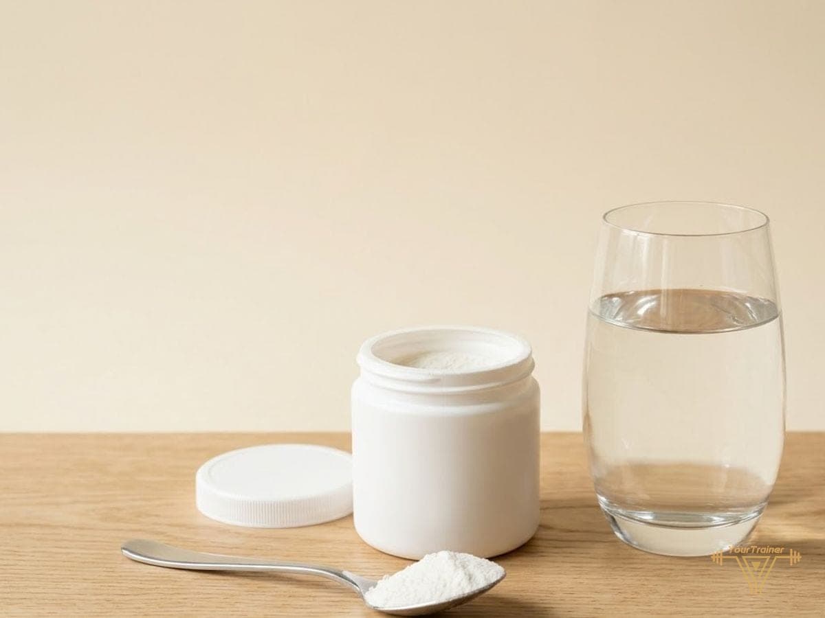 Creatine monohydrate, product type illustration