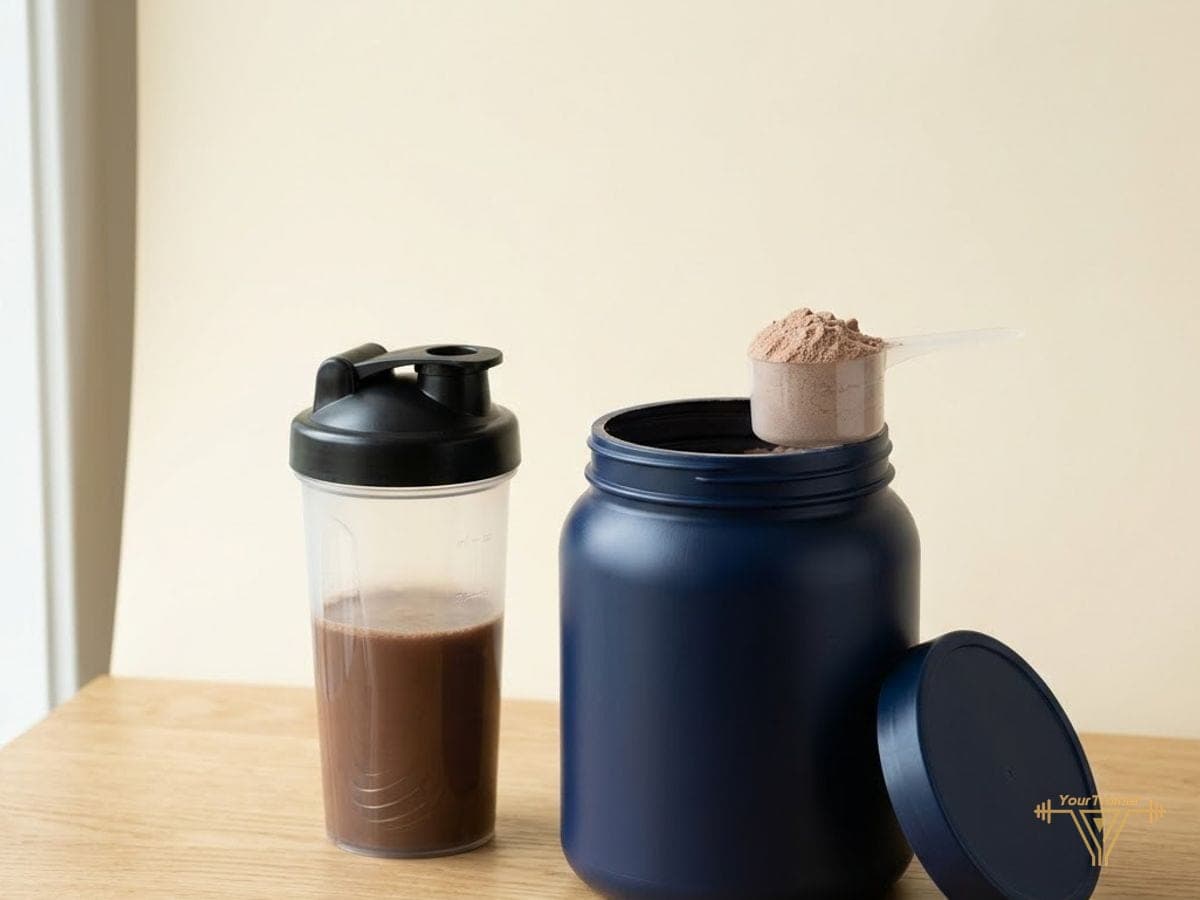 Whey protein, product type illustration