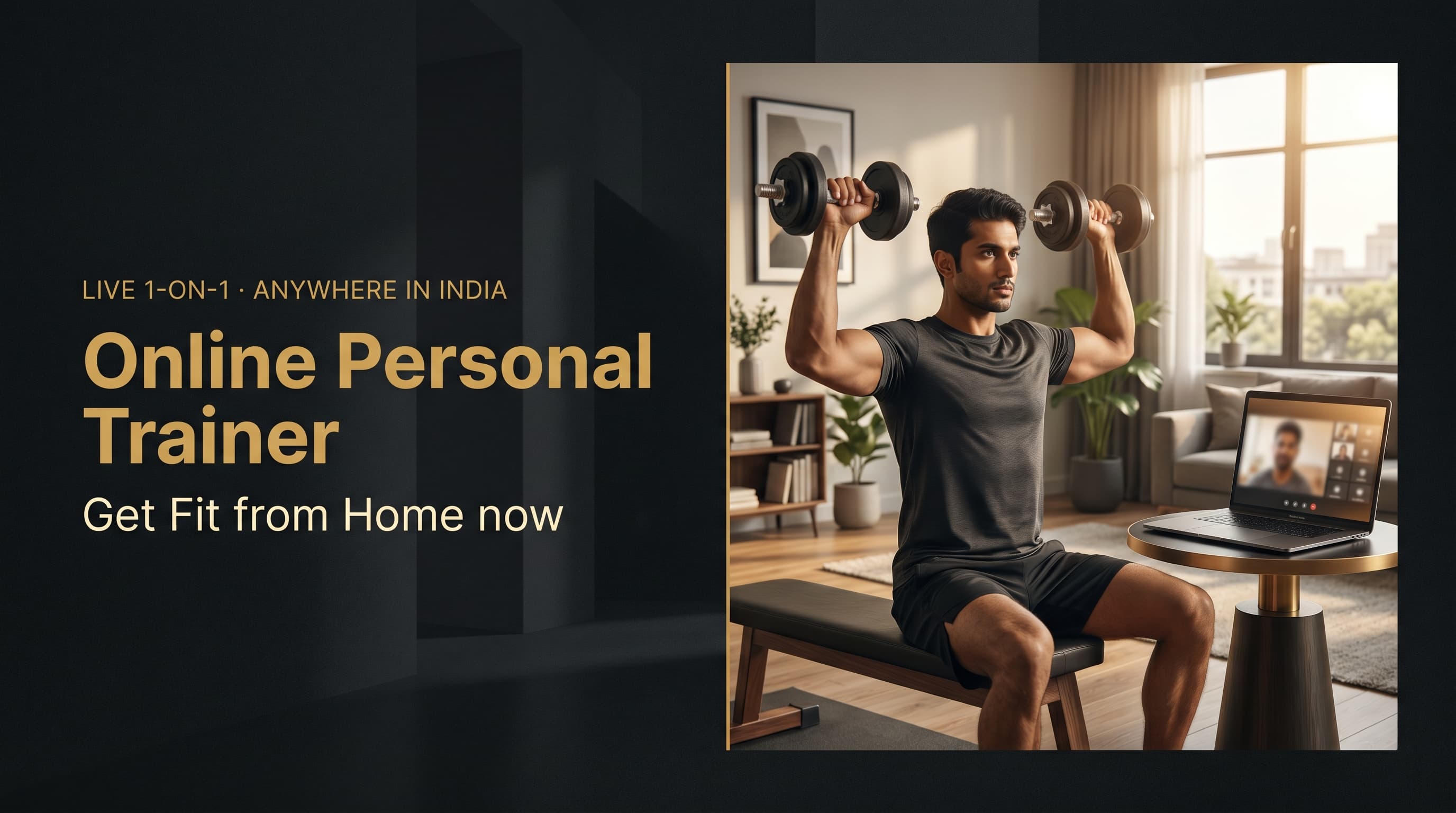 Online Personal Trainer in India - Live 1-on-1 Coaching Anywhere