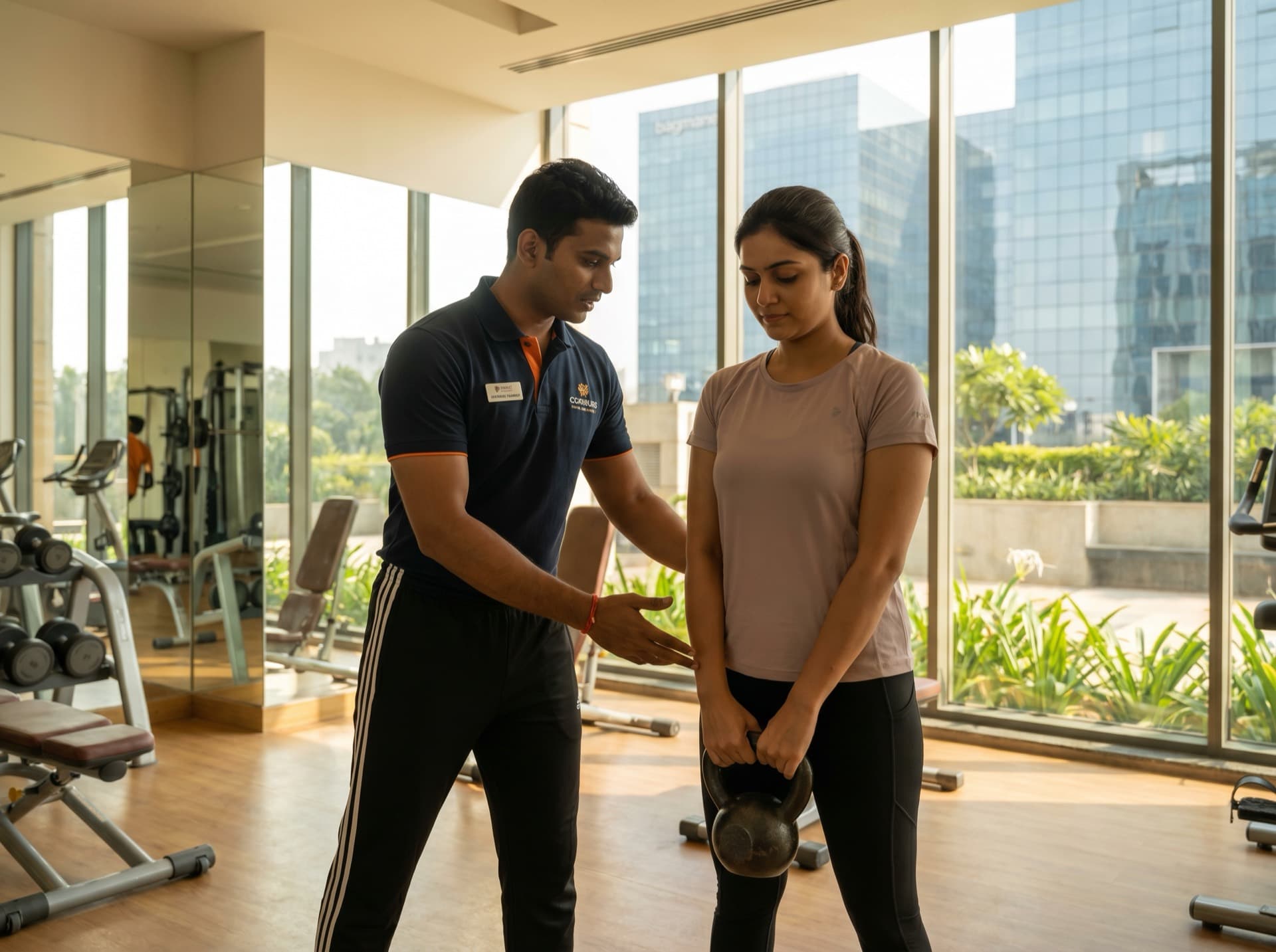 1-on-1 personal training across CV Raman Nagar & Bagmane - home, apartment gym, or online