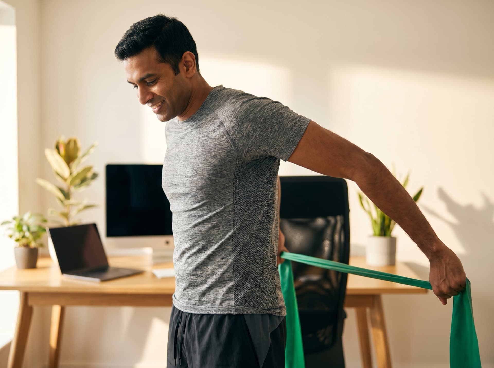 Personal trainer for desk job posture correction - IT professionals, developers, office workers in Bangalore
