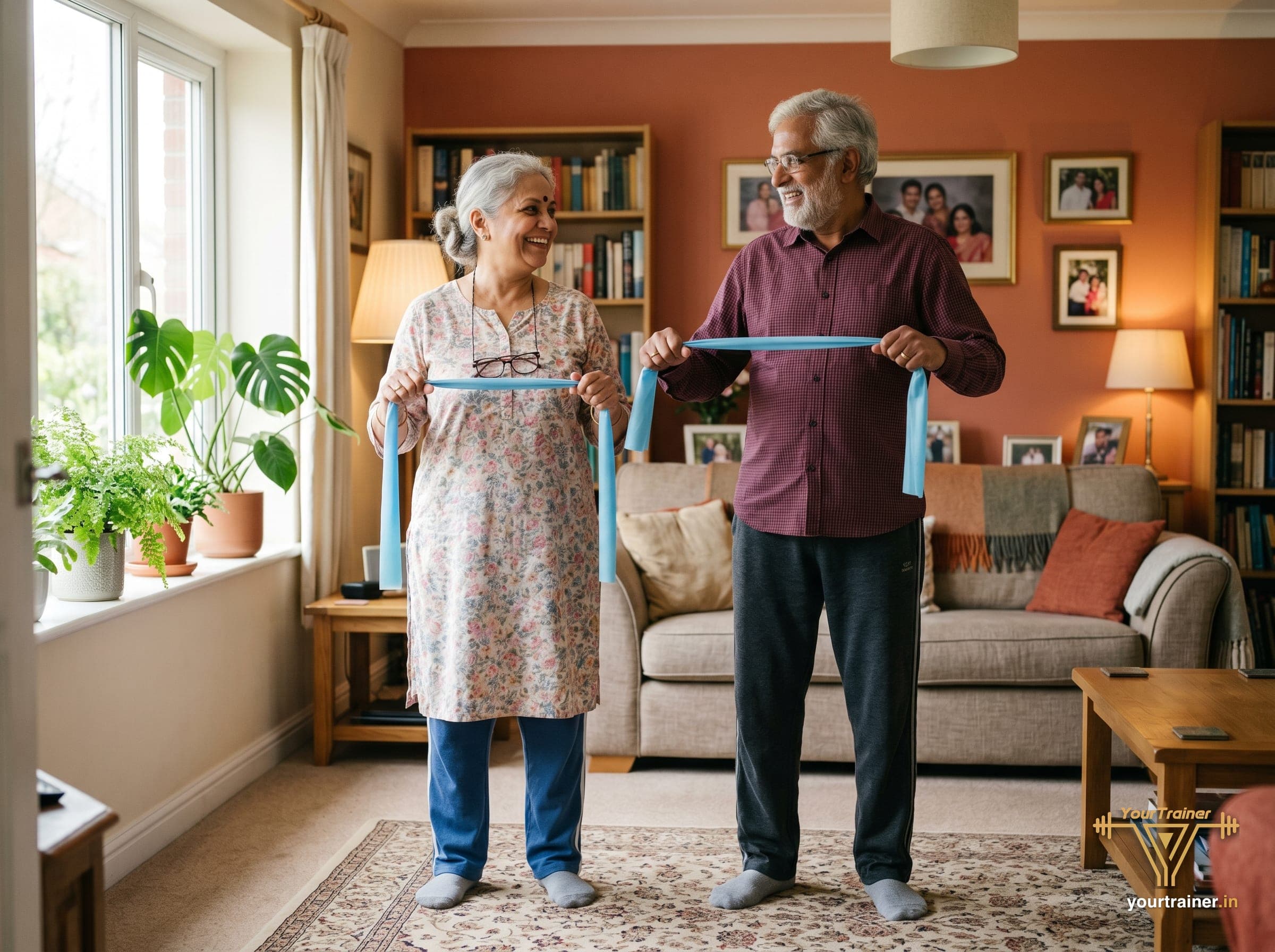 Gentle strength training for Indian seniors in USA
