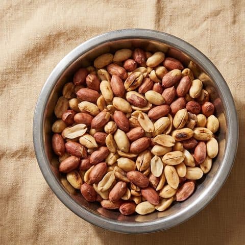 Peanuts: about 100 g gives 25 g of protein